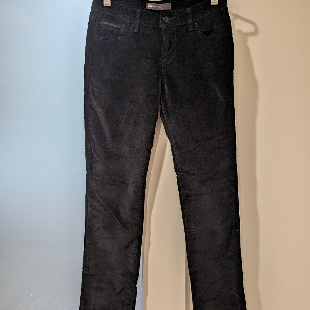 Black velvet Levis